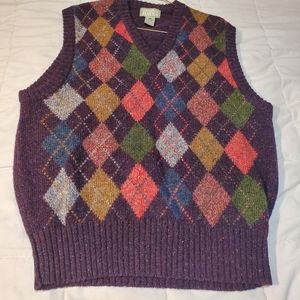 Mens sleeveless sweater